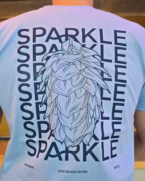 T-shirt houblon - Bleu