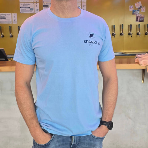 T-shirt houblon - Bleu