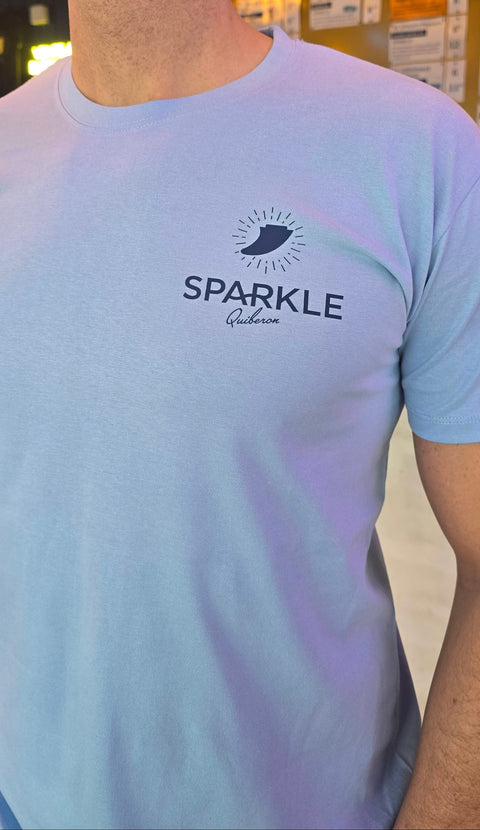 T-shirt houblon - Bleu